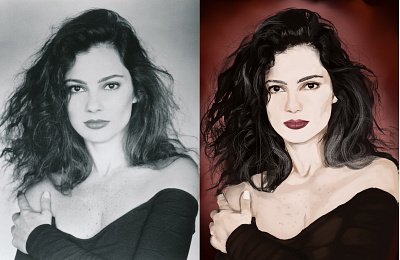 Fran Drescher ( The nanny) art artwork design digital digital 2d drawing fr frandrescher illustration illustration art krita nanny painting portrait art portrait design red thenanny woman woman illustration woman portrait