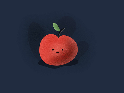 Apple apple green illustration ipadpro procreate procreate app procreate art red