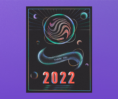 Thank you 2022 2022 2022 poster branding design graphic design happy new year wish illustration new year poster thank you poster