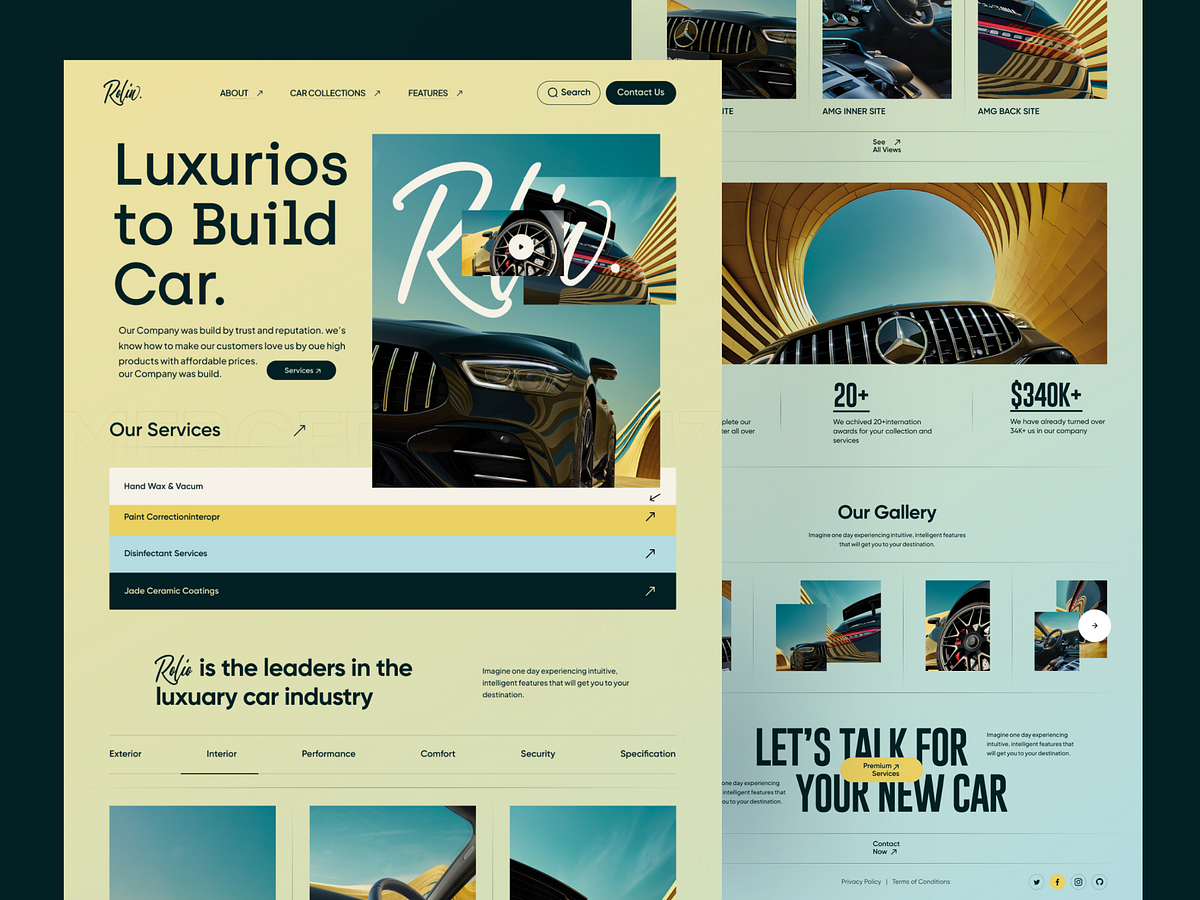 Browse thousands of Car Web images for design inspiration | Dribbble