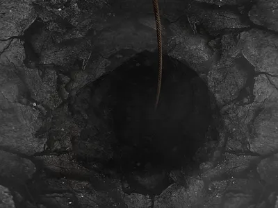 La Mina dark hole photoshop