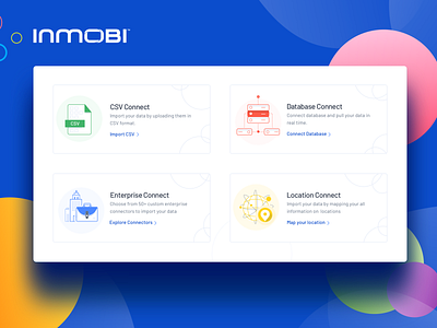 Onboard Data app application ui icon illustration illustrator inmobi inmobi design product design ui uidesign ux