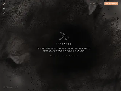 Loading - La Mina clean design flat loading madrid rtves ui ux