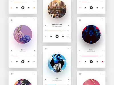 Daily UI #009 – Music Player daily ui dailyui dailyui 009 music music app music player player