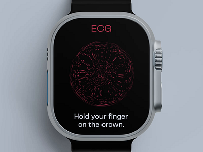 Electrocardiogram (ECG) after effect animation app beat diagram ecg ekg electrocardiogram heart iwatch motion