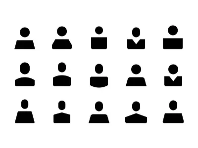 User icon exploration exploration grid icon pictogram user