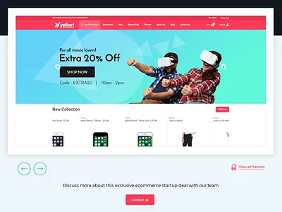 Multi Vendor Ecommerce System Yo!Kart app branding design fatbit flat graphic icon mobile page typography ui ux web website yo!kart