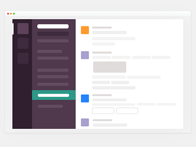Slack Computer Mock computer mock slack slack computer mock slack screen slack ui web mock