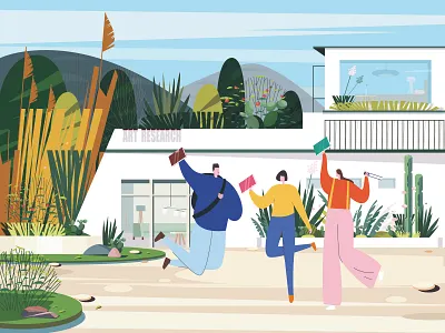 Qingyun plan design illustrations package 插图