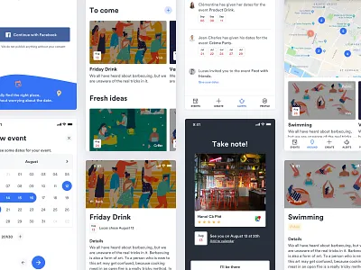 Graviti App app color colors creative design flat illustration interface logo material mobile mockup productdesign shadow sketch ui ux