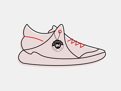 The Rarehouse - Authenticity Tag authentic authenticity badge counterfeit design hypebeast illustration marketplace monogram shoes shopping sneakerheads sneakers tag