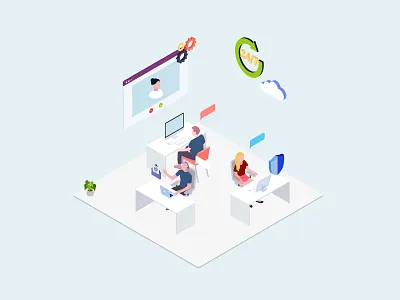 Cloud Computing Company Part 3.2 collaboration services customer service managed cloud services video chat