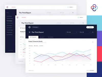Interface Concepts big data branding clean concept dashboard data design interface ui ux