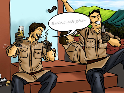 Comic Book background caricature cartoon character illustration comic book concept art digital illustration illustration vector vector art