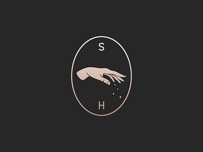 SHIMMER beauty brand branding font hand identity illustration lettering logo logotype mark shimmer studio