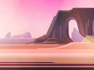 Landscape colour digital folioart geometric illustration james gilleard landscape texture