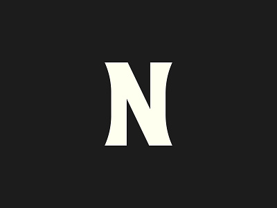 Letter By Letter: N custom letter n serif simple