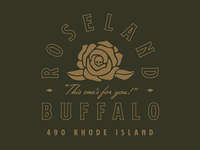 Roseland apparel bar bmco buffalo ny restaurant rose skull