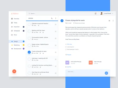 Todo App calendar app dailyui list ui project management schedule task app task list task management to do list todo todolist