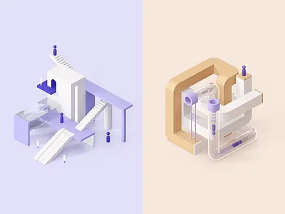 Veriff 3d design id identity illustration online verification