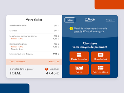Self checkout app checkout clean ecommerce flat mobile sale store app ui webdesign