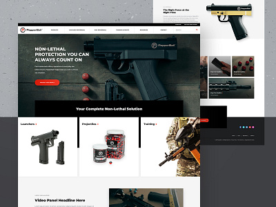 PepperBall Website minneapolis minnesota mn paintball airsoft ecommerce police cop security safety shoot cart self defense protection tactical military shop weapon gun store