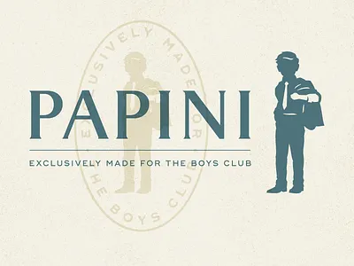 Clothing Boutique Logo badge branding character child clothing design icon identity illustration kid logo people tailor