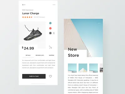 shoes app app creativity design fashion ui ux white