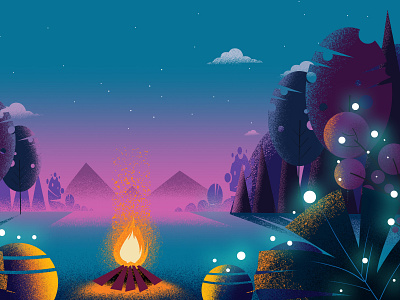 The Banana Website art artoftheday background art branding design illustration parallax website photoshop ui vector
