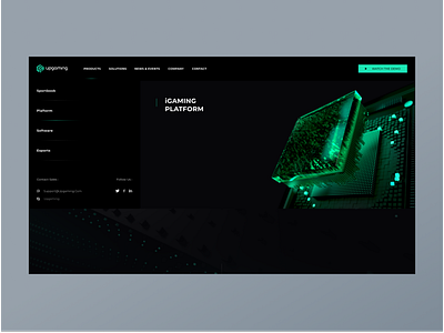 Interaction iGaming Platfrom UXUI crypto dark ui design egaming esports igamig igaming interaction design minimal minimalism minimalistic ntf online platforms ui ux web webdesign website