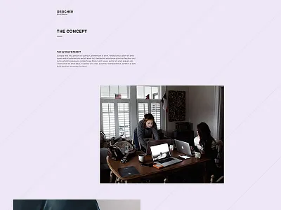Free Designer Website PSD Template Giveaway design free template giveaway jupiter x portfolio template webdesign website wordpress wordpress template