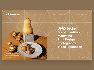 Grid Exploration 2 branding design font design landing page layoutdesign minimal type typography ui ui ux design ui design ui design ux design ui ux designer userexperience userinterfacedesign ux web web design website