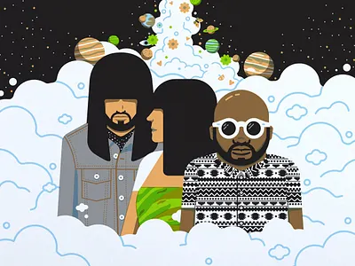 Khruangbin at The Moore Theatre gigposter khruangbin music poster screenprint