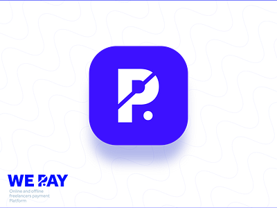 We Pay - Freelancers payment app app branding design freelance freelance business freelance design freelancers golden ratio golden section icon icon app ios logo logo a day pay payday payment payment app pin ui