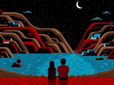 Neil deGrasse Tyson gigposter neil degrasse tyson poster screenprint