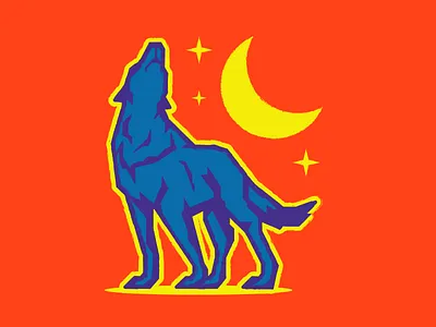 Coyote arizona coyote desert design fun illustration sticker wework