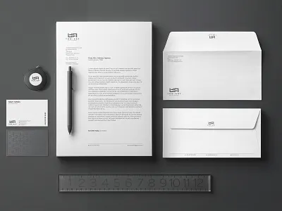 Tom Art architect studio architect brand brandidentity clean design emblem graphic hunap hunapstudio identity illustration logo professional stationery vector