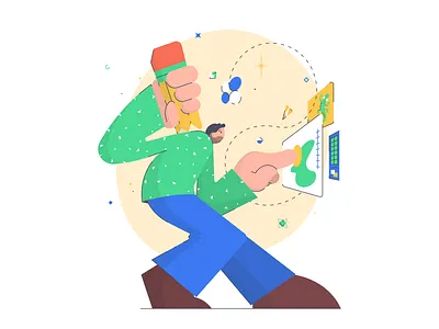 Creative Boop. art cartoon creator design happy illustration line art