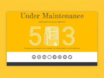MTN-Irancell Error page#3 502 503 design designer error page error pages gateway illustraor illustration irancell maintenance mtn mtni vector webpage
