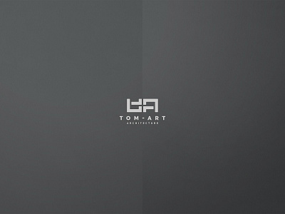 Tom Art architect studio architect black brand clean design emblem hunap hunapstudio identity kapor logo professional