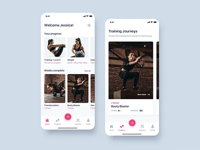 Training Fitness App app design design detail fitness app home app inspiration interaction ios minialista minimalist training training app ui ui ux ui design user interface ux ux design