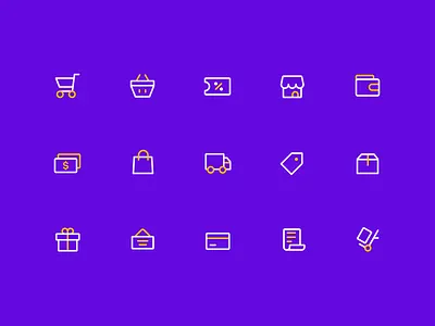 Ecommerce Icon branding building design dribbble icon illustration logo ui vector