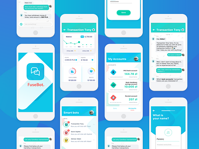 Financial chatbot concept chat app chatbot fintech hackathon openbanking payment payment app payments psd2 showcase transactions ui ux