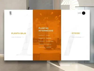 Paul / menu website architecture design identity parallax parallax website real estate ux