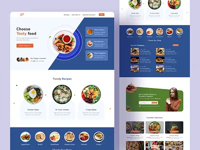 Restaurant Landing Page bloglandingpage creative design creativelandingpage figmadesign foodlandingpage landingpagedesign modernui popular2022 restaurant restaurantlandingpage restaurantwebapp restaurantwebsite trendy2022 ui uidesign uiroll uiux websitedesign