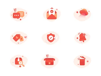 Bartr Illusration Set 02 ai design empty cart empty screen empty state icon iconset illustration illustrator onboarding trash ui vietnam