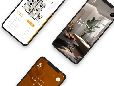 Paul / Mobile 04 architecture mobile real estate responsive ui ux website