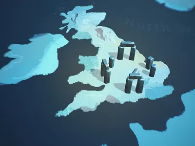 Style Frame / 1933 Industries 3d aftereffects animation c4d cannabis cell cell animation cell shading cellanimation cinema4d england marihuana motion motiongraphics stonehenge