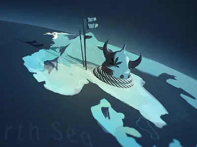 Style Frame / 1933 Industries 3d aftereffects animation c4d cannabis cell animation cell shading cellanimation cinema4d marihuana motion motiongraphics toon vikings