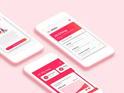 Motiv - Card UI Design app branding app ui card concept ui uiux ux